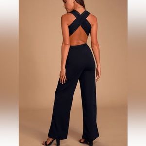 Lulus Backless Jumpsuit